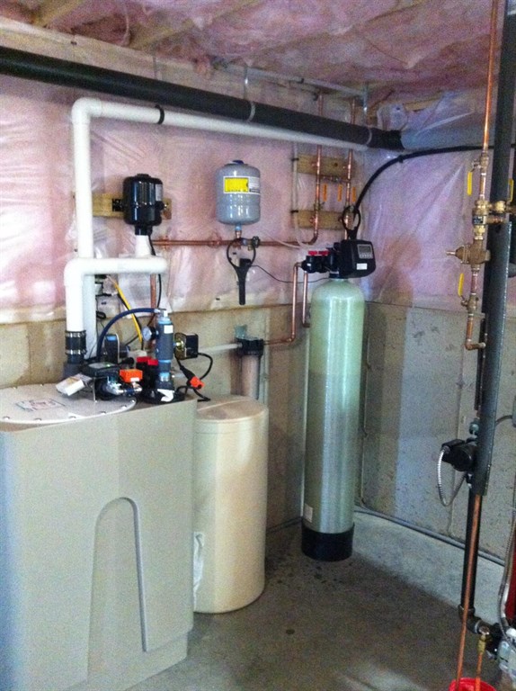 Water Softener System Piping