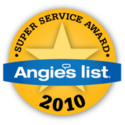 Angie's List 2010 Super Service Award Winner