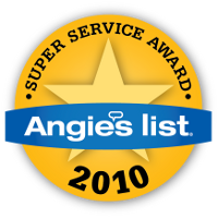 Angie's List 2010 Super Service Award Winner