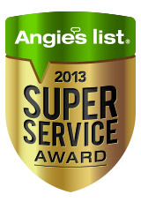 Marshall Roofing 2013 Super Service Award